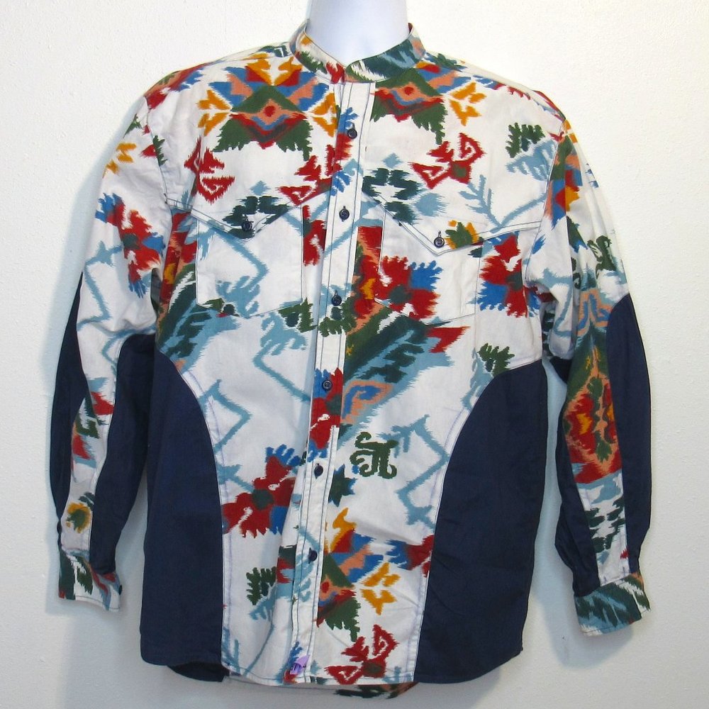 Vintage Saddlebrook Western Wear Button Up Shirt